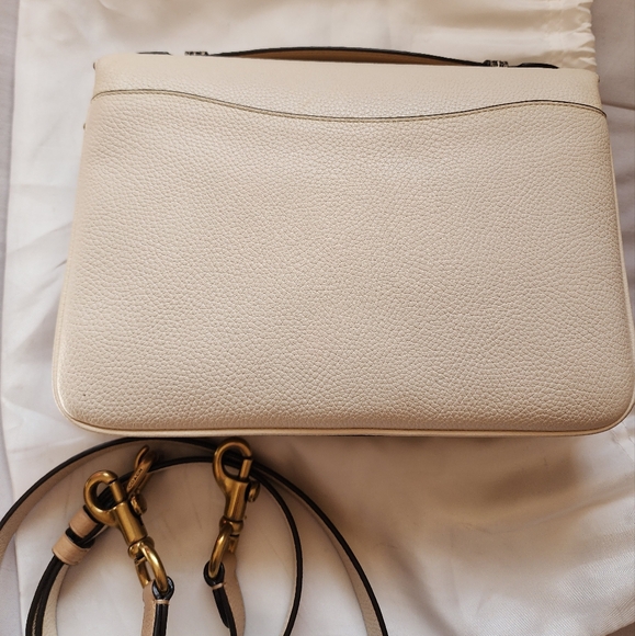 Coach Cassie Crossbody In Colorblock With Snakeskin Detail - Picture 6 of 16